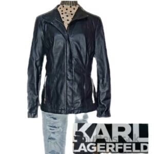 Karl Lagerfield Leather Jacket
